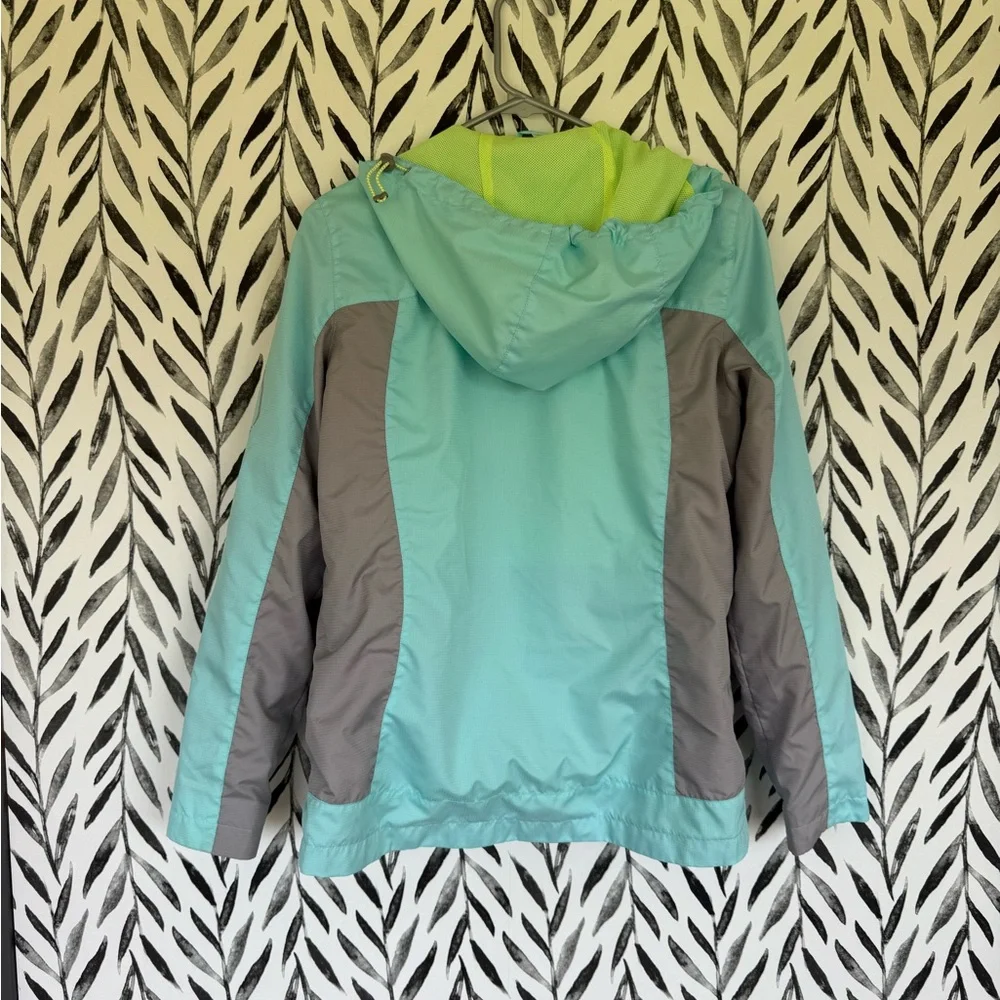 Free Country Aqua and Lime Jacket - Picture 6 of 6